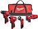 Milwaukee M12 BLPP3A-202B 4933499694 (шуруповерт, винтоверт, фонарь, 2 АКБ, сумка)