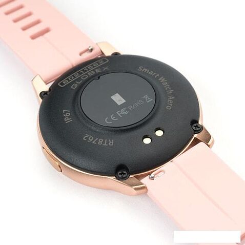 Умные часы Globex Aero V60 (розовый)