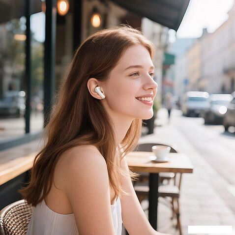 Наушники Hoco EQ34 Plus (белый)