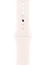 Умные часы Apple Watch Series 11 46 мм (алюминиевый корпус, розовое золото/легкие румяна, спортивный силиконовый ремешок S/M)