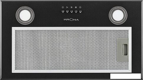 Кухонная вытяжка Krona Ambra 600 PB (черный)