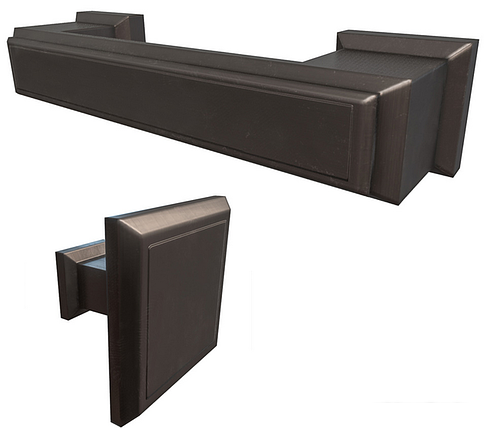 Готовая кухня Интерлиния Мила Деко 1.68x3.0 левая (белый-белый-кастилло темный)