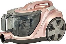 Пылесос Delta DL-0853 (бежево-розовый)