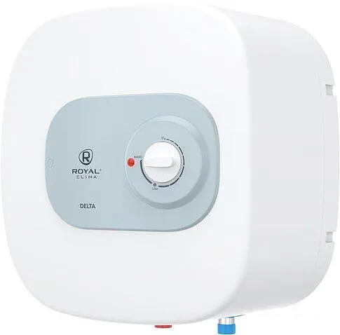 Накопительный электрический водонагреватель над мойкой Royal Clima Delta RWH-D10-FE