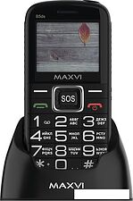 Кнопочный телефон Maxvi B5ds (черный)