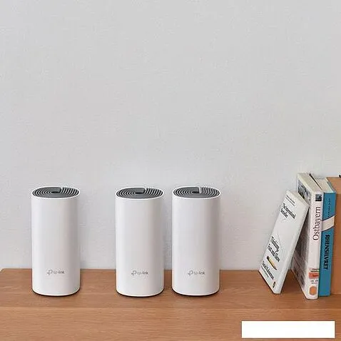 Wi-Fi роутер TP-Link Deco E4 (3 шт.)