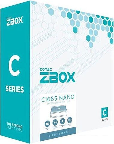 Баребон ZOTAC ZBOX CI665 nano
