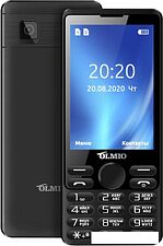 Кнопочный телефон Olmio E35 (черный)