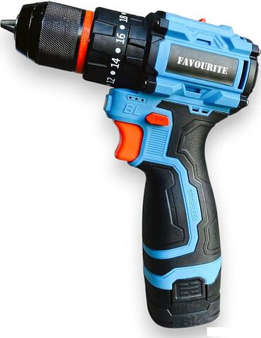 Дрель-шуруповерт Favourite ДАБ 16 303301602 (с 2-мя АКБ, кейс)