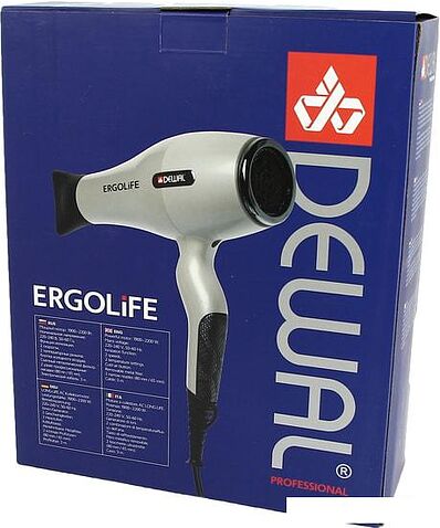 Фен Dewal ErgoLife 03-001 (белый)