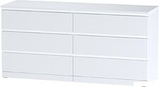 Комод Mio Tesoro Varma Prime 6D (белый)
