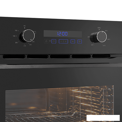 Газовый духовой шкаф MAUNFELD MOGM703B2
