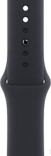Умные часы Apple Watch Series 9 41 мм (алюминиевый корпус, полуночный/полуночный, спортивный силиконовый ремешок, размер 7) Умные часы Apple Watch Series 9 41 мм (алюминиевый корпус, полуночный/полуночный, спортивный силиконовый ремешок, размер 7)
