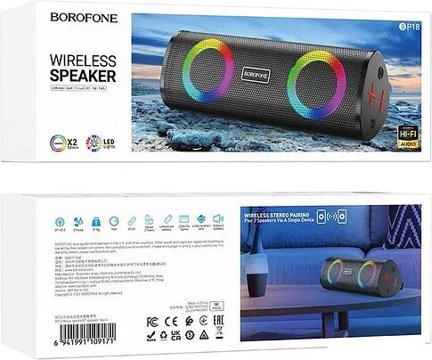 Акустика Borofone BP18 (черный)