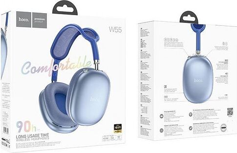 Наушники Hoco W55 (синий)