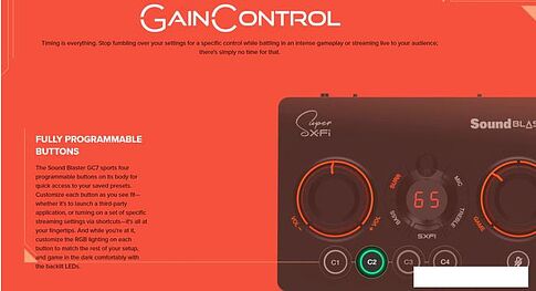 Внешняя звуковая карта Creative Sound Blaster GC7