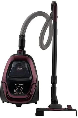 Пылесос Willmark VC-2630 CYM (бордовый)