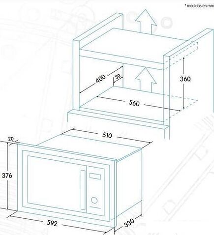 Микроволновая печь Edesa EMW 2020 IG BK