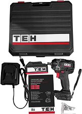 Гайковерт TEH LW600N-1B (с 1-им АКБ, кейс)