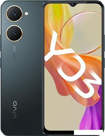 Смартфон Vivo Y03 4GB/128GB международная версия (космический черный)