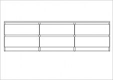 Тумба Mio Tesoro Кастор 6 ящиков 2.03.03.110.4 (серый)