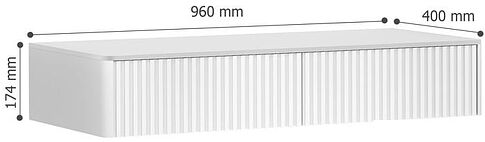 Тумба Shtabe Gross 6010 (RAL 9003/RAL 9003)