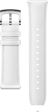 Умные часы Huawei Watch GT 3 Pro Ceramic 43 мм (белый/кожа)