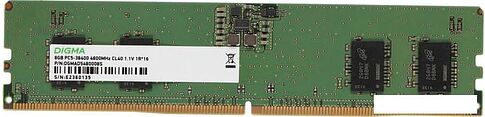Оперативная память Digma 8ГБ DDR5 4800 МГц DGMAD5480008S