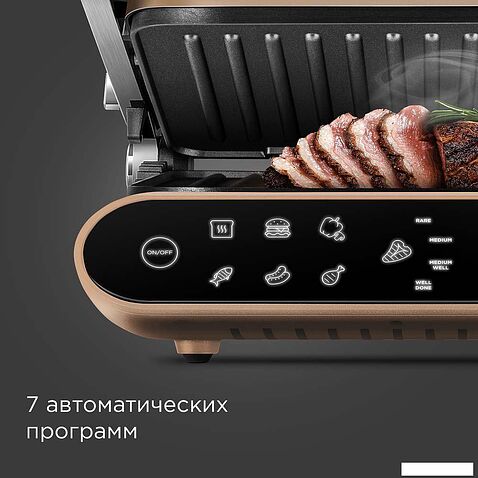 Электрогриль Redmond (Редмонд) SteakMaster GM303 (бронзовый)