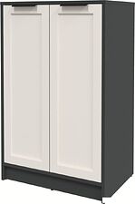 Тумба Интерлиния Концепт Тренд КТ-Т64 (антрацит/кашемир)