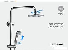Душевая система Ledeme L72402