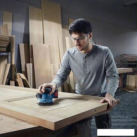 Эксцентриковая шлифмашина Bosch GEX 185-LI Professional 06013A5020 (без АКБ)