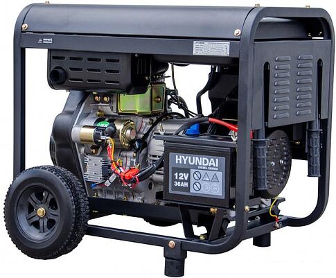 Дизельный генератор Hyundai DHY 8000LE-3