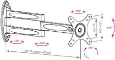 Кронштейн Kromax TECHNO-11 (черный)