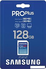 Карта памяти Samsung PRO Plus 2023 SDXC 128GB