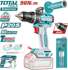 Ударная дрель-шуруповерт Total TIDLI209685 (без АКБ)