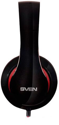 Наушники с микрофоном SVEN AP-940MV (черный/красный)