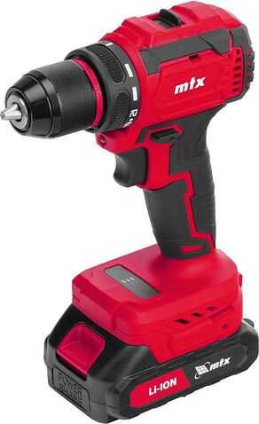 Дрель-шуруповерт MTX CDS-BL-20 (с 2-мя АКБ, кейс)