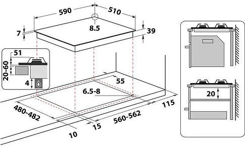 Варочная панель Whirlpool AKWL 628/IXL