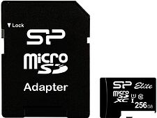 Карта памяти Silicon-Power microSDXC SP256GBSTXBU1V10SP 256GB (с адаптером) Карта памяти Silicon-Power microSDXC SP256GBSTXBU1V10SP 256GB (с адаптером)