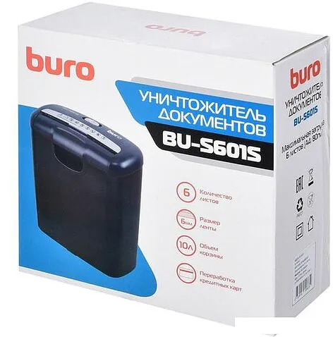 Шредер Buro Home BU-S601S