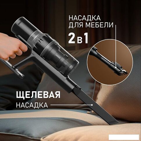 Пылесос Weissgauff V12 BLDC 400 Nero Turbo
