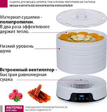Сушилка для овощей и фруктов Мастерица EFD-5002