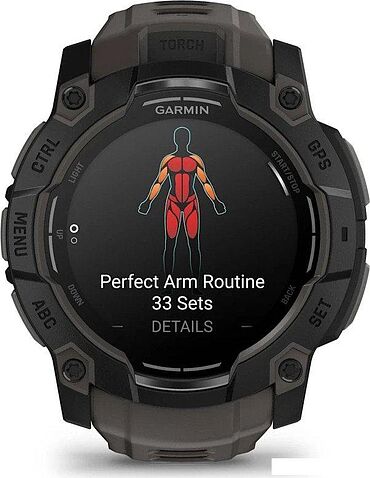 Умные часы Garmin Instinct 3 50 мм (черный)