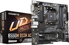 Материнская плата Gigabyte B550M DS3H AC (rev. 1.5/1.6)