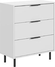 Комод Mio Tesoro Rimini KOM3S (белый/белый)