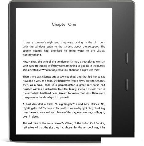 Электронная книга Amazon Kindle Oasis 2019 8GB (серый)