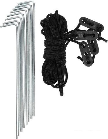 Треккинговая палатка Maclay Swift 4 (черный/зеленый)