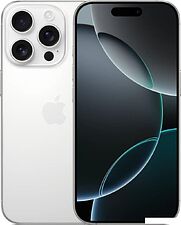 Смартфон Apple iPhone 16 Pro Dual eSim 128GB (белый титан)