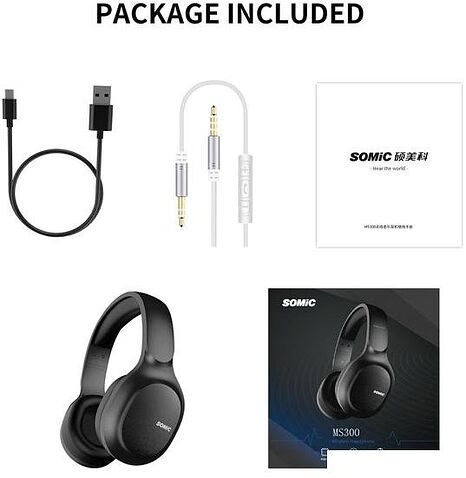 Наушники Somic MS300 (черный)